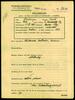 Applicant: Brodinger, Adolf; born 24.8.1894 in Lʹviv (Ukraine); married.