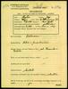 Applicant: Myler, Joy; born 20.10.1894 in New York; divorced.