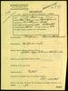 Applicant: Fuks Abram, David; born 27.11.1886 in Lodz; married.