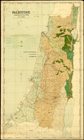 מפה המראה את סוגי הקרקע והחלוקה לאזורים / ע"י ז. ליפשיץ.
