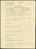 Applicant: Spirgel, Moses Leib; born 25.6.1899 in Cieszanow (Poland); married.