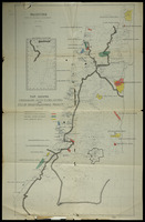 Map showing underground water record stations and sites of irrigation & drainage projects