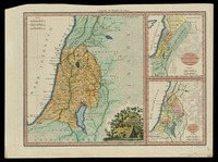Palestine Gravee par Chamouin. Ecrit par Giraldon.