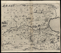 Tribus Ruben, et Gad et partes orientales tribuum Beniamin, Ephraim, et dimidiae Manasse intra Iordanem