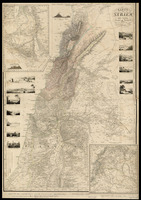 Karte von Syrien den Manen Jacotin's und Burckhardt's gewidmet / von H. Berghaus ; Gest. v. Herterich, Siebert u. Rolle – הספרייה הלאומית