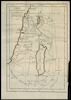 Carte des villes episcopales de la Palestine [cartographic material] / Dressee sur les Memoires du R.P.Joseph Romain Joly – הספרייה הלאומית