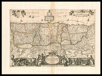 Canaan or the Land of Promise. Possesed by the children of Israel and Travelled through by our Saviour Jesus Christ; and His Apostles translated, Revised and Corrected by Joseph Moxon.