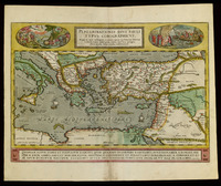 Peregrinationis Divi Pauli typus chorographicus Abrah. Ortelius describebat 1579.