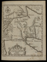 Karte von der Lage des Paradieses nach dem Lehrbegriffe des Hern Bischof Hvetius Pueschel sc. Lipsiae.
