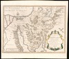 A map of the Children of Israel's travels and marches in the wilderness from their going out of Egypt to their passage over the river Jordan [cartographic material] / According to the author's scheme. J. Mynde sc – הספרייה הלאומית