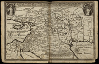 Land Tafel darinnen die Gegendt des paradys: das Land Canaan und andre von den Patriarchen bewohnte Laender...