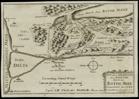 Zug dern Israeliten, aus Egypten, durch das Routhe Meer. Gezeichnet durch R.P. Claudium Sicard, e S.I. C. Dietell sc. Zum XIII Theil des Weltbotts. Num. 302.