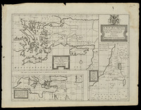 A new map shewing all the severall countries, cities, towns and other places mentioned in the New Testament Sutton Nicholls sculp.