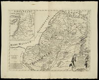Terra Sancta siue Promissionis olim Palestina in duo diuisa Regna, Israel, et Iuda et in sex sub diuisa Provincias...Ivdaeam, Samariam, Galilaeam, ac in duodecim Tribvs Distribuita a Gulielmo Sanson. In lucem edita...a Paolo Petrini.