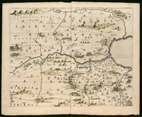 Tribus Ruben, et Gad et partes orientales tribuum Beniamin, Ephraim, et dimidiae Manasse intra Iordanem
