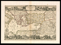 The Travels of St. Paul and other the Apostles Or a Geographical Description of those Lands and Countries where in the Gospel of Christ was first propagated Being a great help in the reading of the New Testament / Newly Corrected by Joseph Moxon.