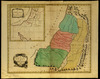 Ie carte de la Judee ou Terre Sainte divisee en ses douze Tribus [cartographic material] / J.Gibson sculp – הספרייה הלאומית