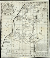 Cellarius', Reland's & Maundrell's Maps of Palestine Corrected and improved by Mr. Whiston. With ye addition of an alphabetical index of ye several places with their longitudes east or west from Jerusalem and their latitudes north...
