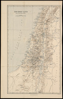 The Holy Land from the most recent surveys Edw. Weller lith.