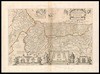 Israels Peregrination, or the Forty Years Travels of the Children of Israel out of Egypt through the Red Sea, and the Wilderness into Canaan, Or The Land of Promise [cartographic material] / "Newly corrected by J. Moxon. London, printed and sold by Joseph Moxon" 1691.
