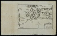 Route des Hebreux, pour Passer la Mer Rouge conforme à l´Ecriture : Extrait des Memoires du Pere Claude Sicard Missionnaire Jesuite en Egypte 1727.
