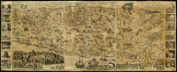 A new map of the Land of Promise and the Holy City of Jerusalem : with ye principal Scripture Hiſtories of the Old & New Teſtament.