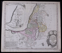 Tab: Geogr: Palæstinæ ad emendatiora quæ adhuc prodierunt exempla jusſu Acad / Reg. Scient. et eleg. litt. Pruss. descripta.