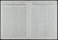 The synagogue song of the east-European Jews : an excerpt of the author's "Thesaurus of Hebrew Oriental Melodies".