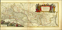 Danubius Fluvius Europae Maximus A Fontibus Ad Ostia : Cum omnibus Fluminibus, ab utroque Latere, in illum fluentibus