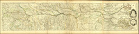 Le Cours du Po Par P. Placide. Gravé par Berey.