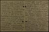 מכתב מאת מינור, יוסף אלכסיס אל חיים נחמן ביאליק (1924).