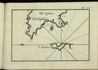 Receuil des principaux plans, des ports et rades de la Mer Mediterranée... : estraits de ma carte en douze feuilles : dédiée [au] duc de Choiseul... / par Joseph Roux, hidrographe du roy.