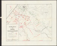Second battle of Gaza : Operations of 17th April 1917 / Map compiled by Historical Section (Military Branch).