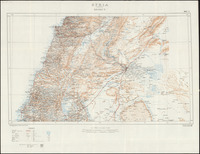Syria Beirut / Geographical section. General staff. War Office.