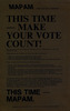 THIS TIME - MAKE YOUR VOTE COUNT! – הספרייה הלאומית