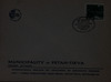 Municipality of Petah Tikva - Memory Envelope – הספרייה הלאומית
