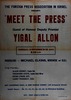 Meet the press - Guest of Honour Deputy Premier Yigal Allon – הספרייה הלאומית