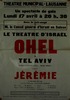 Le theatre d'Israel Ohel de Tel Aviv – הספרייה הלאומית