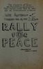 Rally for peace – הספרייה הלאומית