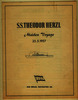 S.S. Theodor Herzel maiden voyage – הספרייה הלאומית