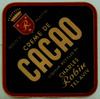 תויות לבקבוק משקה - Creme de Cacao.