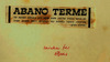 ABANO TERME - לא הרחק מונציה ופדואה – הספרייה הלאומית