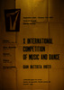 X INTERNATIONAL COMPETITION OF MUSIC AND DANCE – הספרייה הלאומית