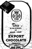 This is the emblem of Israel's finest export chocolate – הספרייה הלאומית