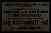 הרצאה של זאב ז'בוטינסקי, נשיא ההסתדרות הציונית החדשה נועדה ל- 6.5.1939 בקולנוע מטרופוליטן, קובנה, ליטה. הנושא: שלושת צווי השעה – הספרייה הלאומית