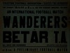תחרות בינלאומית בכדורגל: WANDERERS VS. BETAR T.A., נועדה ל-16.4.1944 באיצטדיון המכביה בתל אביב – הספרייה הלאומית