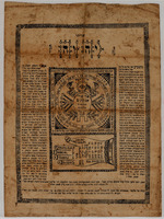 [Shiviti Adonai le-Negdi Tamid] [Amulet] – הספרייה הלאומית