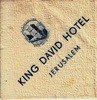 King David Hotel Jerusalem [מפית] – הספרייה הלאומית