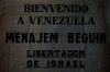ברוך הבא ל-ונצואלה, מנחם בגין, המשחרר של ישראל – הספרייה הלאומית