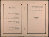 Synagogen-Klänge : zur Feier der 25-jährigen Amtstätigkeit Se. Ehrw. des Herrn Dr. Marcus Horovitz als Rabbiner der Gemeinde Frankfurt a.M., 14. September 1903.